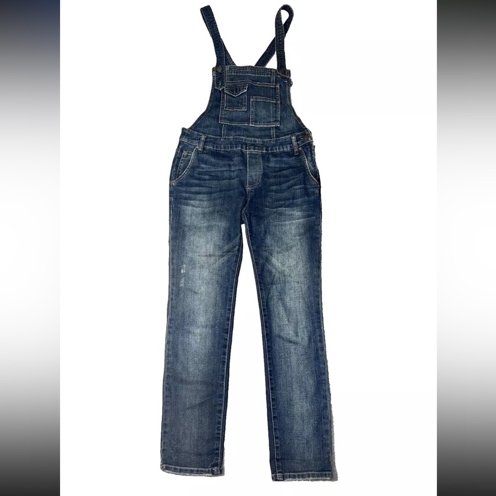 Free People Dark Blue Women's Jeans Overalls - Picture 11 of 16